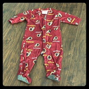 Redskins Footie Pajamas